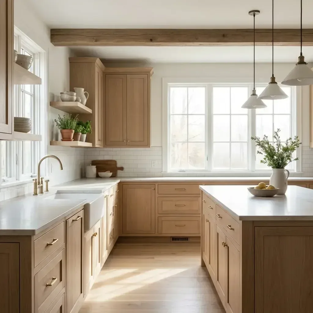 Cabinets luxury kitchen walnut in Fremont, CA